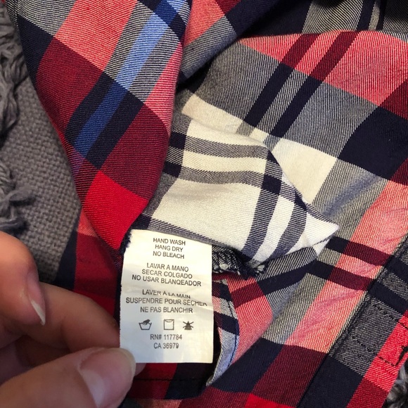 Rails Red, White & Blue SS/Sleeveless Shirt - Picture 3 of 5